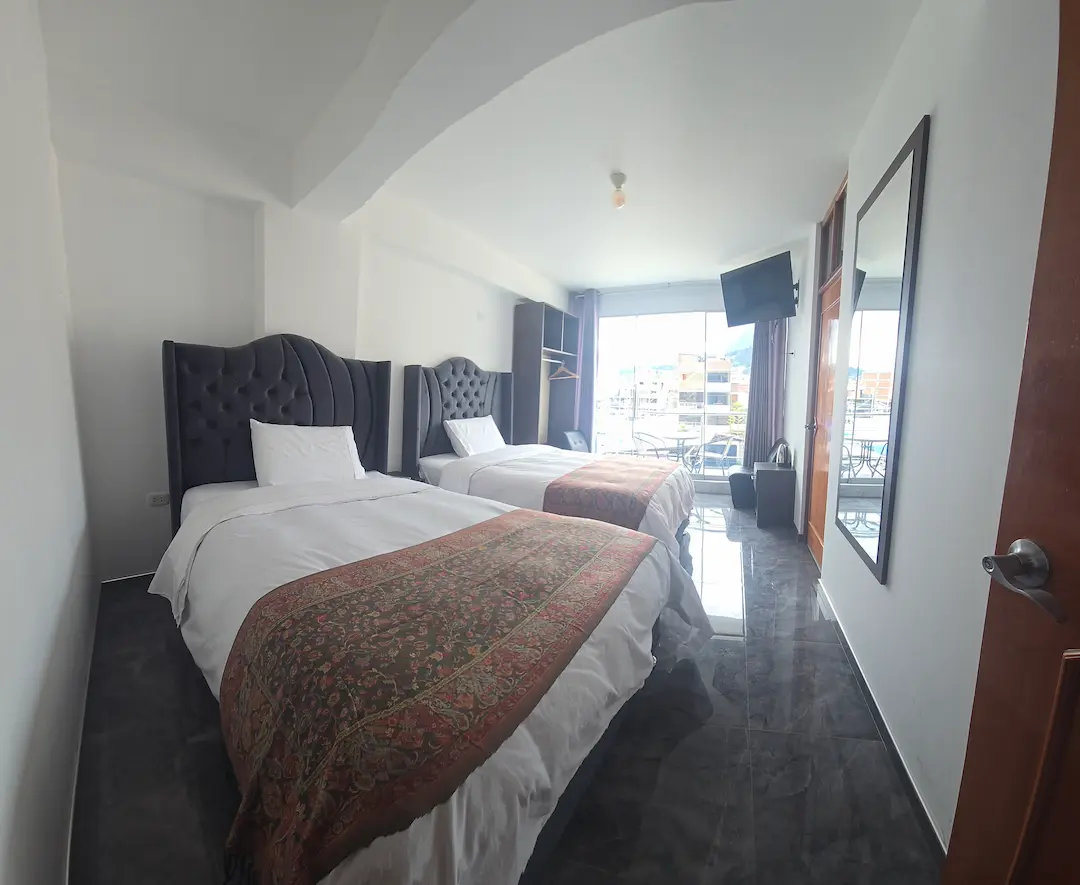 Habitación Twin con vista a las montañas